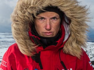 Kate Philp in the Antarctic