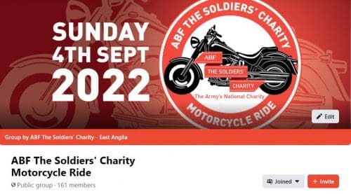 ABF The Soldiers' Charity Motorcycle Ride